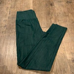 Agnes and dora hunter green jeggings